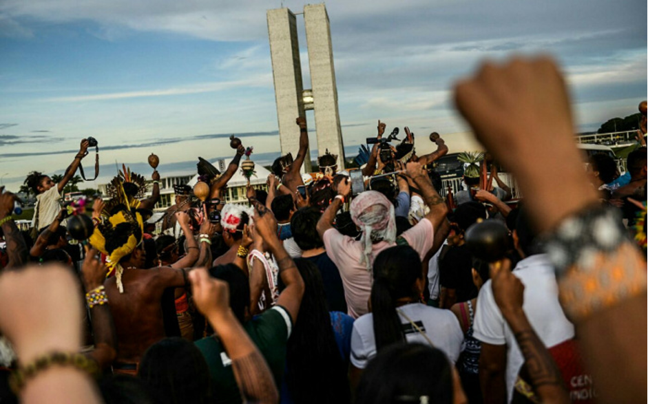 Em abril de 2022 acontece o acampamento Terra Livre, organizado pela Apib|Mídia Ninja/MNI